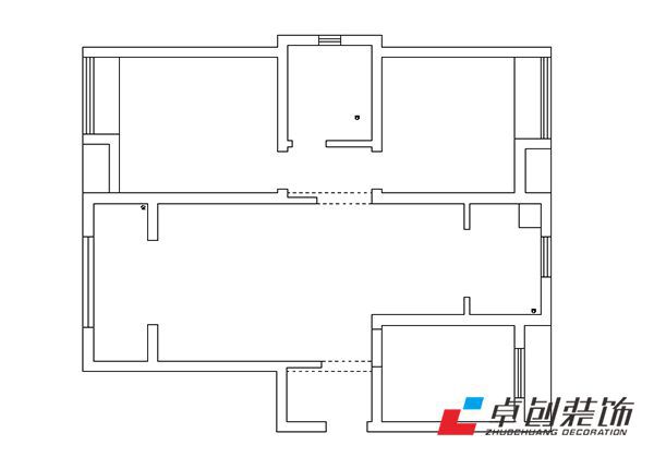 禹州翡翠湖郡102平裝修設(shè)計效果圖